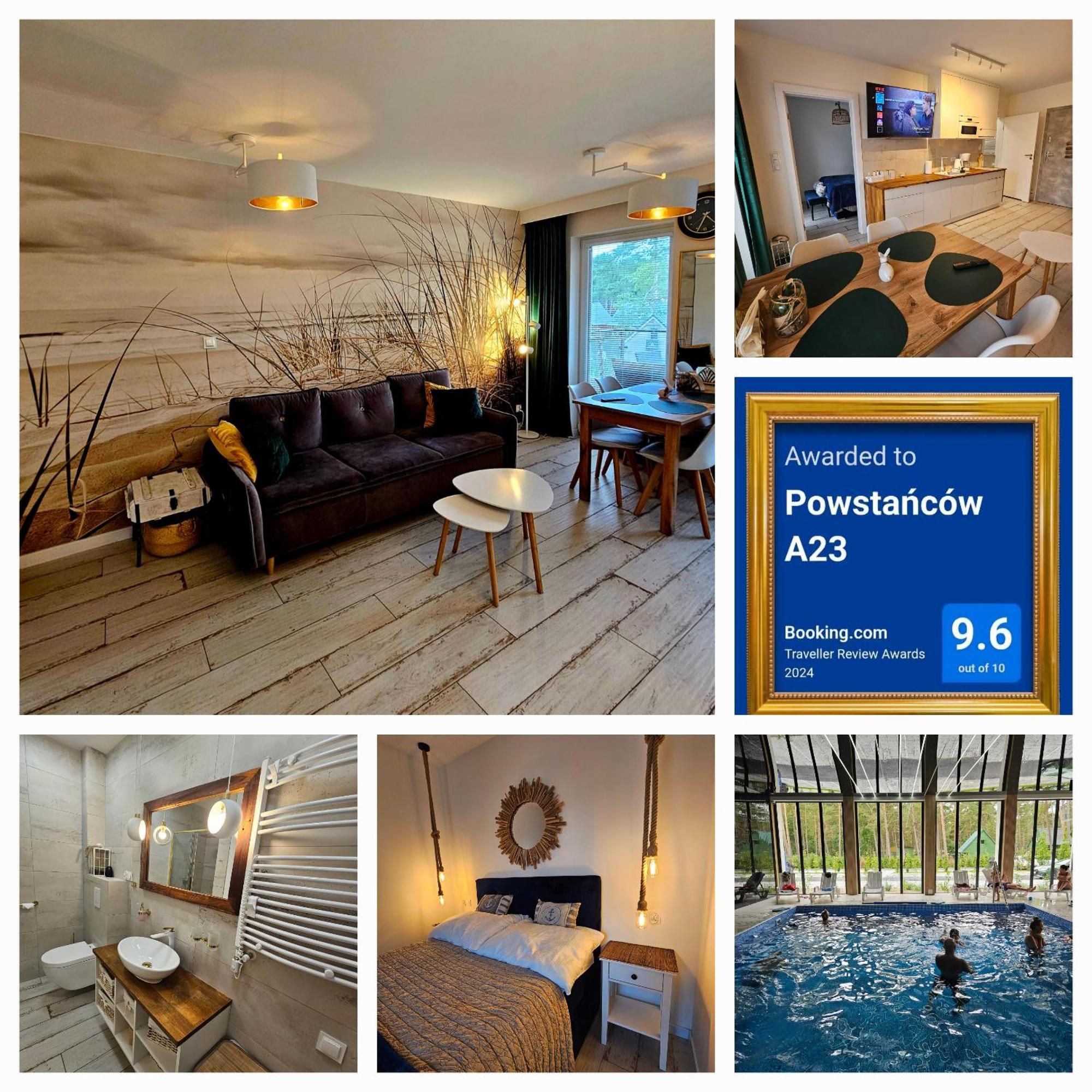 Apartament Powstancow A23 Z Dostepem Do Basenu Baltic Apartament 포비에로보 외부 사진